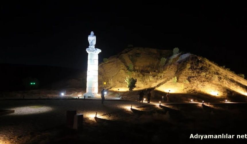 Karakuş Tümülüsü Gece Ziyaretlerine Açıldı