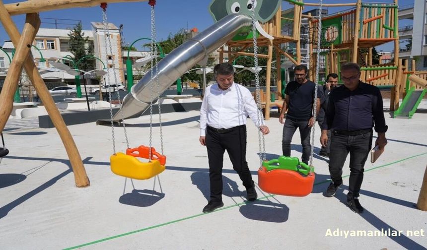 Denizli'den Adıyaman'a 3 Bin 500 Metrekarelik Park