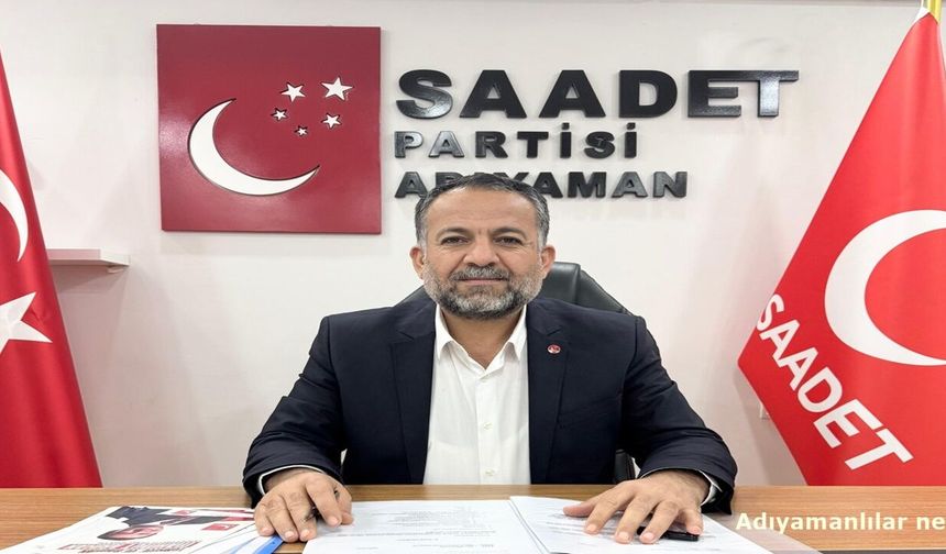 Saadet Partisi Adıyaman'da Yeni Yönetimini Açıkladı