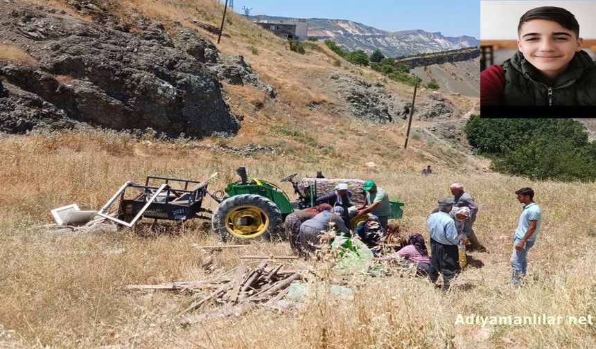 Adıyaman'da Traktör Kazası Can Aldı