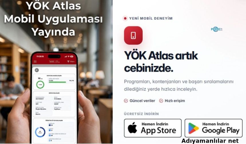 YÖK Atlas Artık Mobil Cihazlardan Da Kullanılabilecek