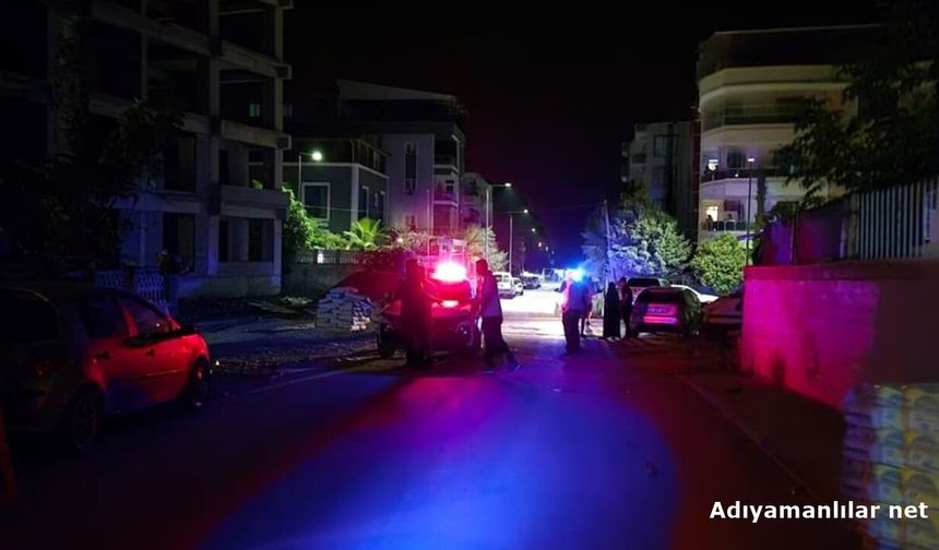 Adıyaman'da Baba Ve Oğul Arasında Kavga Çıktı