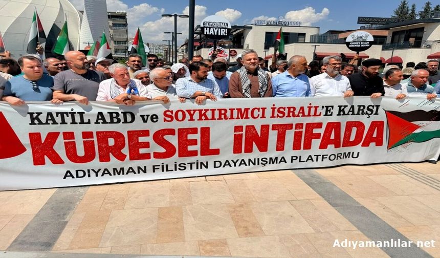 Adıyaman'dan Filistin Kara Konvoyu İçin Çağrı