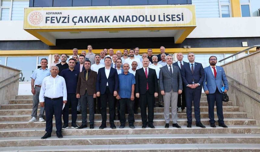 Adıyaman'da 'Halk ve Güvenlik' toplantıları devam ediyor