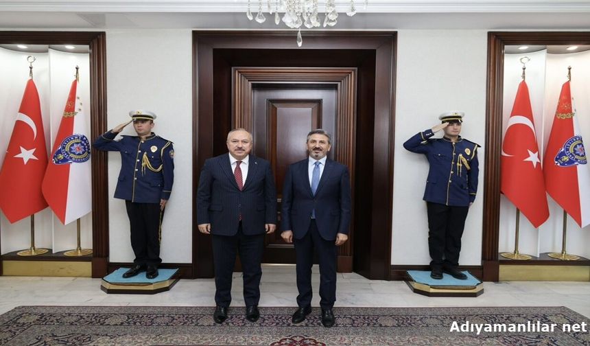 Ahmet Aydın Emniyet Genel Müdürü Ali Fidan'ı Ziyaret Etti
