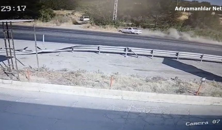 Börgenek Rampası'nda Otomobil Şarampole Uçtu 2 Yaralı