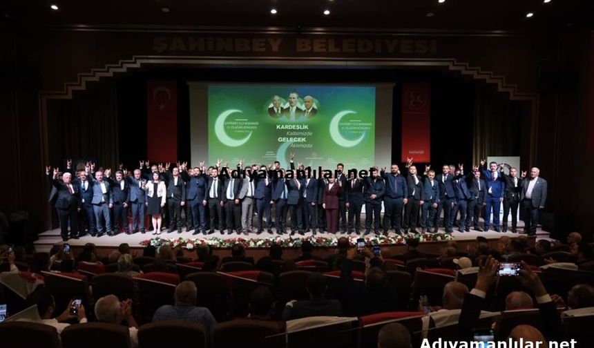 Gaziantep'te MHP İlçe Kongreleri Tamamlandı