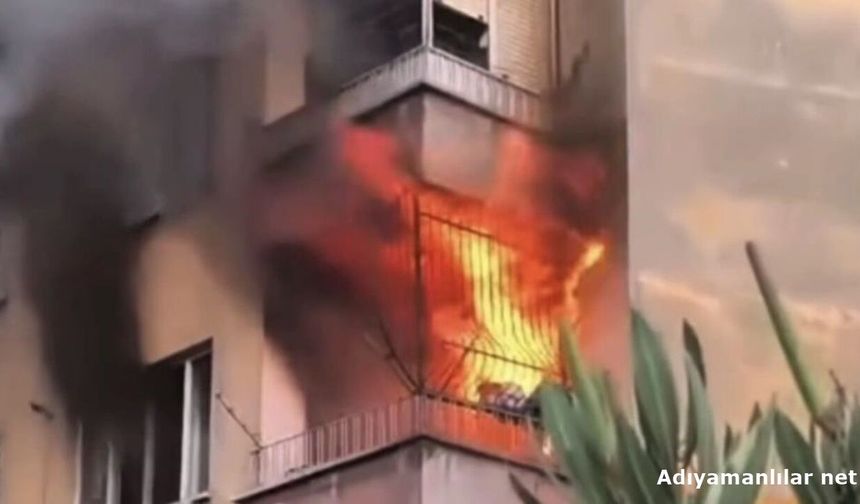 Gaziantep'te Yangın Faciası 1 Kadın Hayatını Kaybetti