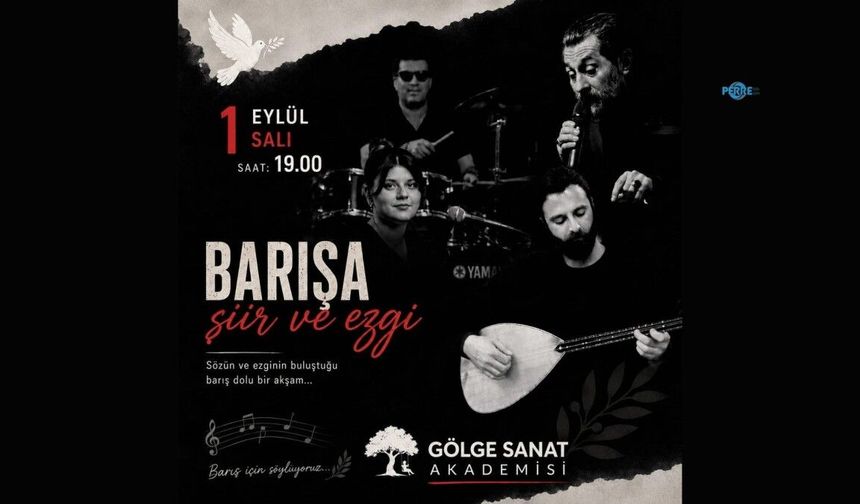 Gölge Sanat Akademisinden 'Barış İçin Söylüyoruz' etkinliği