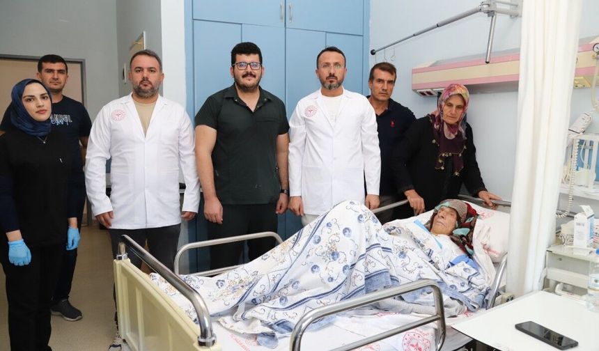 Kahta Devlet Hastanesinde kalp pili tedavisinde bir ilk