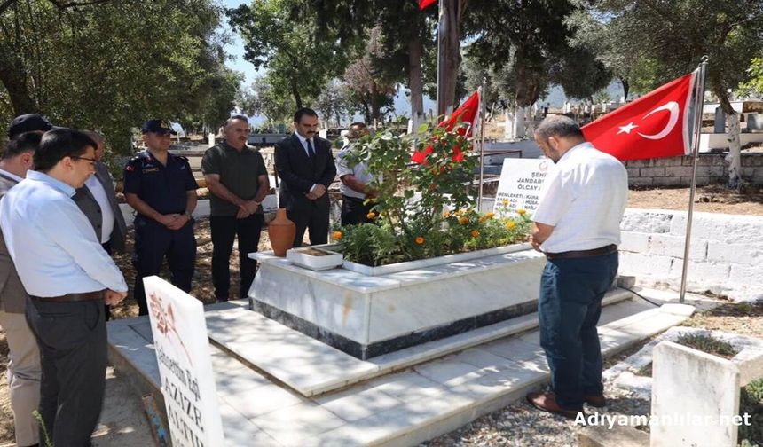 Şehit Jandarma Er Olcay Altun Dualarla Anıldı