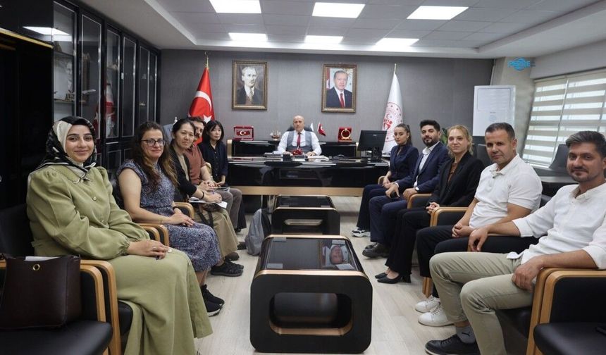 Adıyaman'da JICA ve Gençlik ve Spor Bakanlığı heyetinden afet dayanıklılığı çalışması