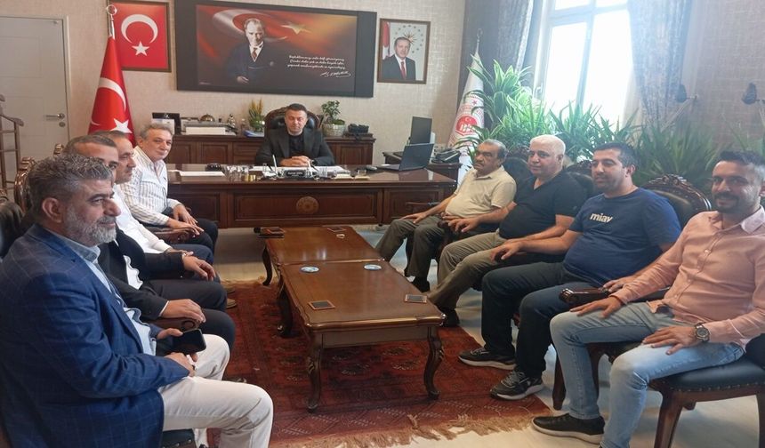 AGC Yönetim Kurulu Üyelerinden İl Müdürü Samet Şirin’e Hayırlı Olsun Ziyareti