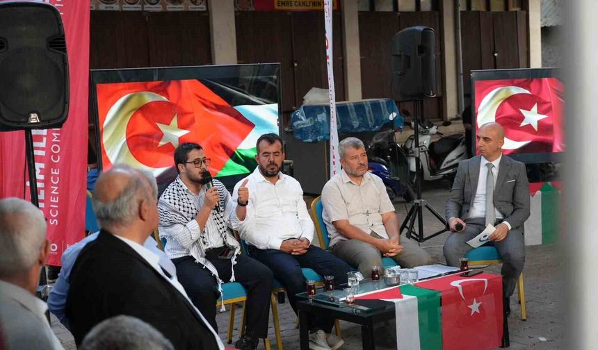 Adıyaman Üniversitesinden 'Gazze'ye yankı ol' temalı bilim kafe etkinliği