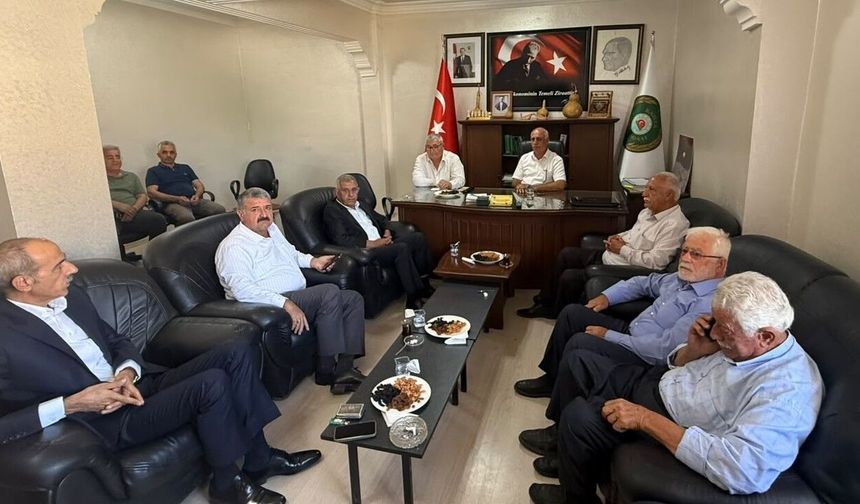 Adıyaman Ziraat Odaları İl Koordinasyon Kurulu Kahta'da toplandı