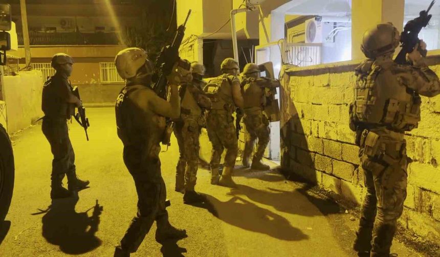 Adıyaman'da başsavcılık koordinesiyle 'Sokaklar Güvende' terör operasyonu: 4 gözaltı