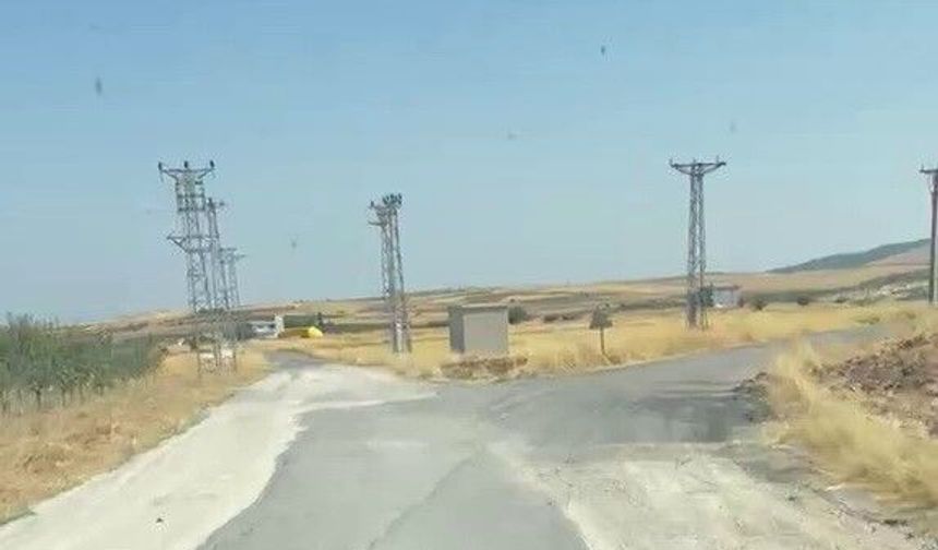 Adıyaman'da köy yolu tepkisi