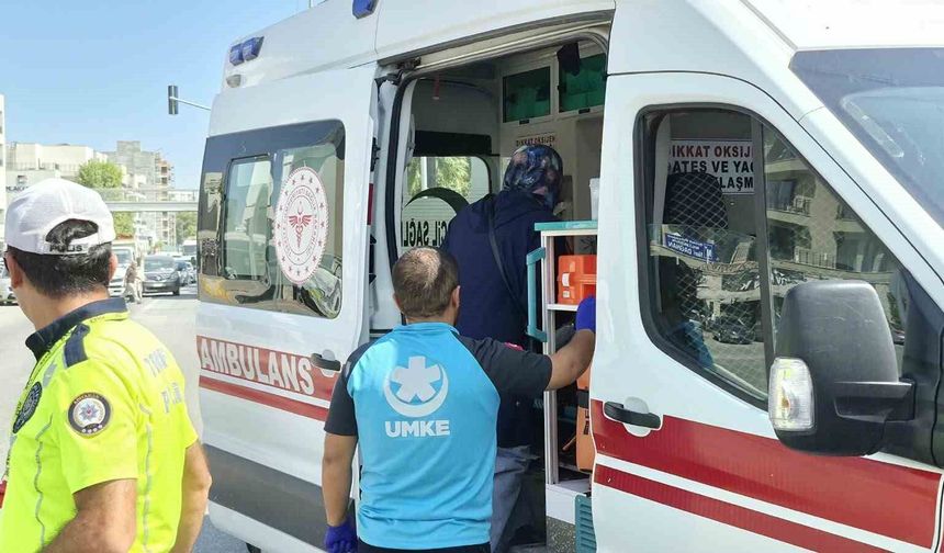 Adıyaman'da otomobil ile motosiklet çarpıştı: 1 kişi yaralandı