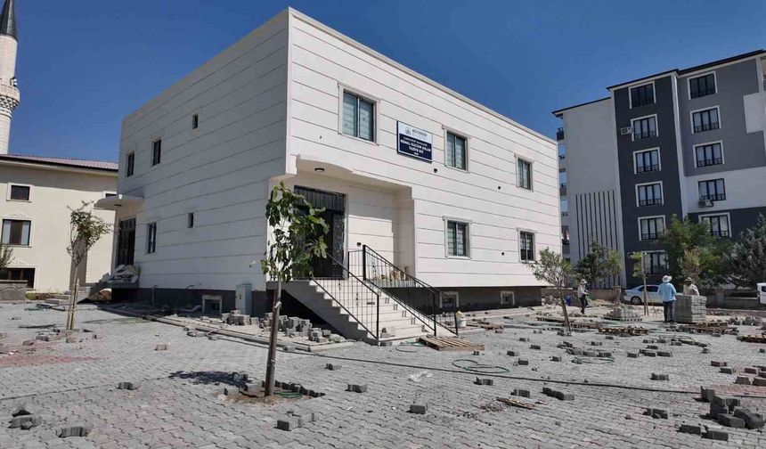 Adıyaman'da taziye evi açılışa hazırlanıyor