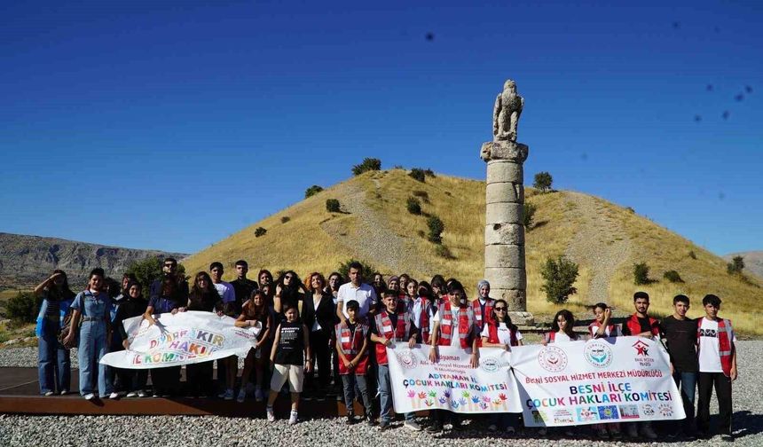 'Çocuklar geleceğe sahip çıkıyor' projesi Adıyaman'da gerçekleşti
