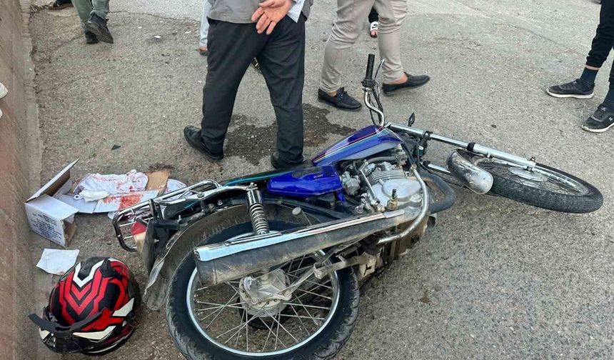 Adıyaman’da iki motosiklet çarpıştı: 2 yaralı