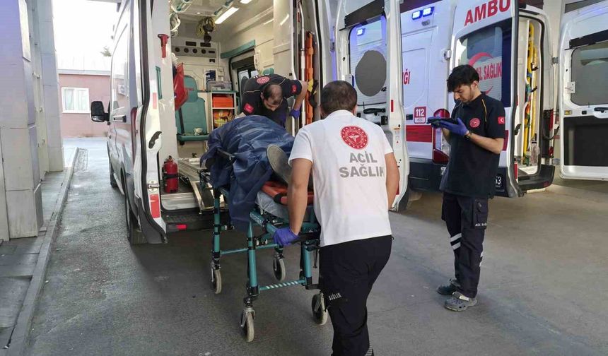 Adıyaman'da otobüs içerisinde düşen yolcu yaralandı