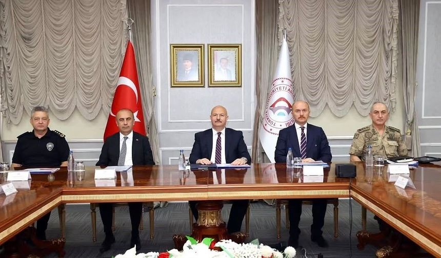 Adıyaman'da Üniversitelerde huzur ve güveni artırma toplantısı yapıldı