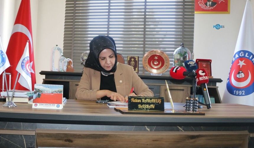 Başkan Fidan Karakuş: 'Onlar insan hayatı için mücadele ediyor'