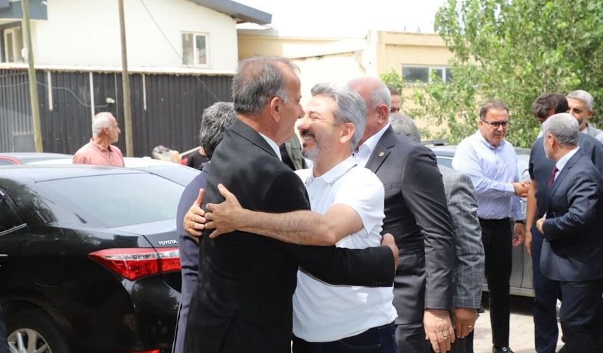 Başkan Miktat Çetin: "Ahmet Aydın her zaman yanımızda oldu"