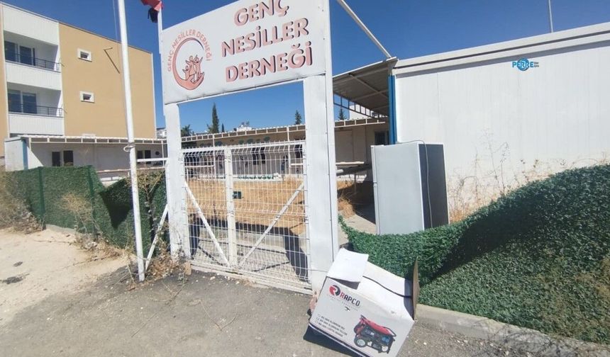 Genç Nesiller Derneği merkezinde hırsızlık girişimi