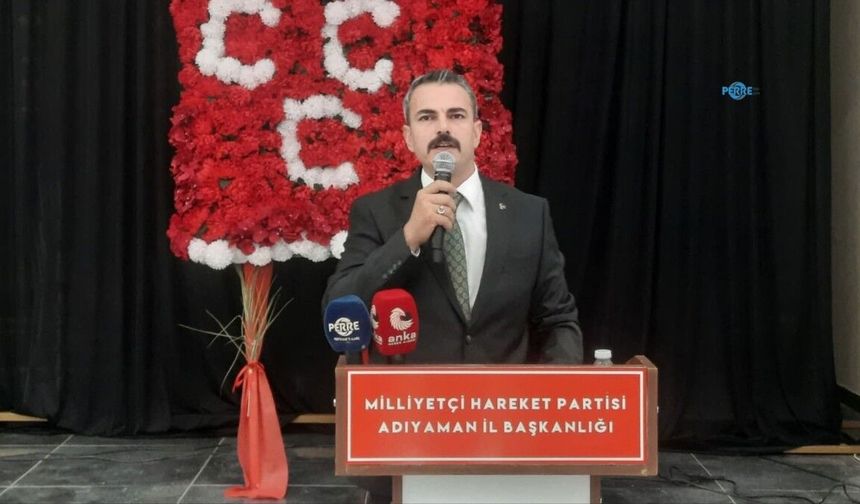 MHP Adıyaman İl Başkanlığı 150 muhtarla istişare toplantısı yaptı
