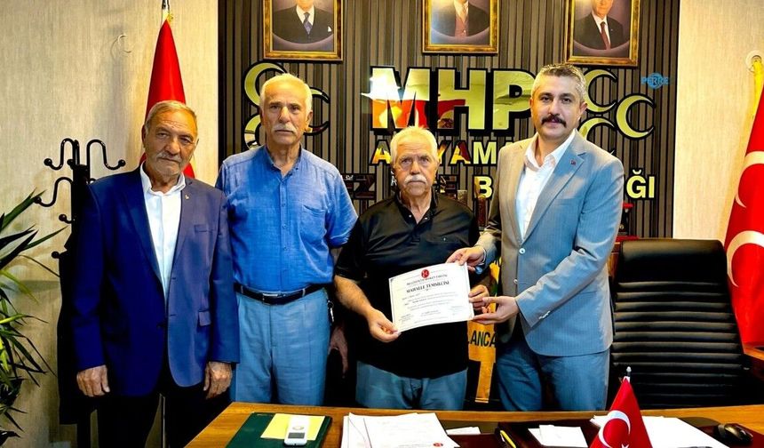 MHP Adıyaman Merkez İlçe Başkanlığı'ndan mahallelerde teşkilatlanmamaya başladı