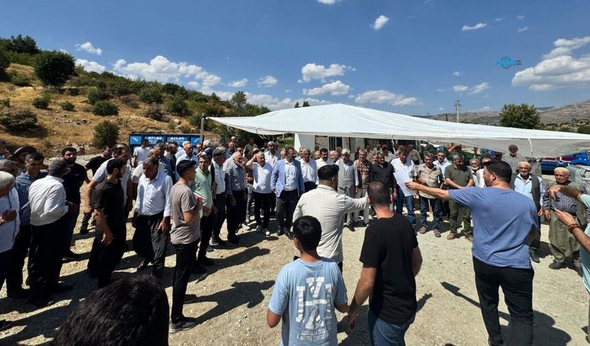 Teşikan Yaylası'nda su projesine itiraz