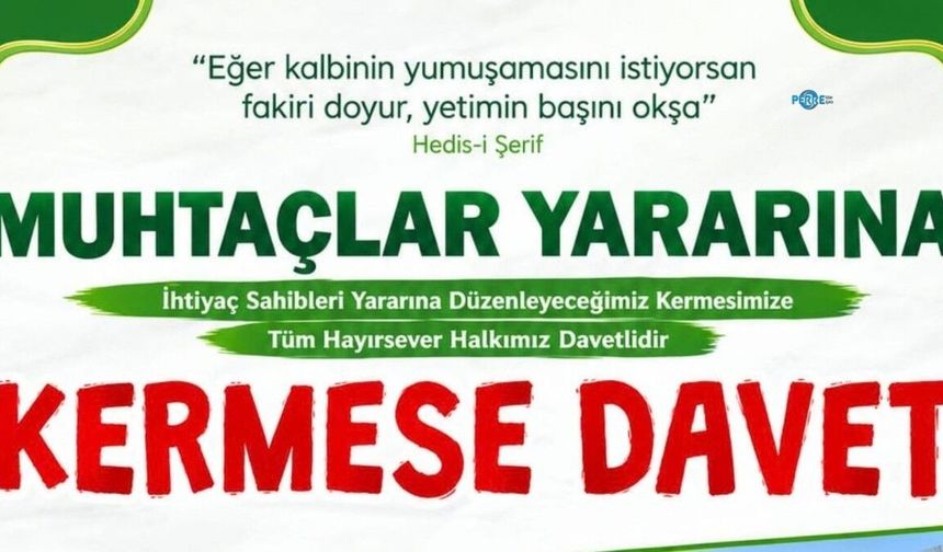 Umut Kervanı'ndan ihtiyaç sahipleri için üç günlük kermes çağrısı