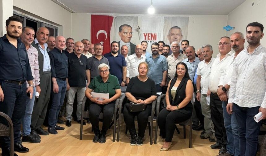 Yeni Parti Adıyaman'da  ilk toplantısını gerçekleştirdi