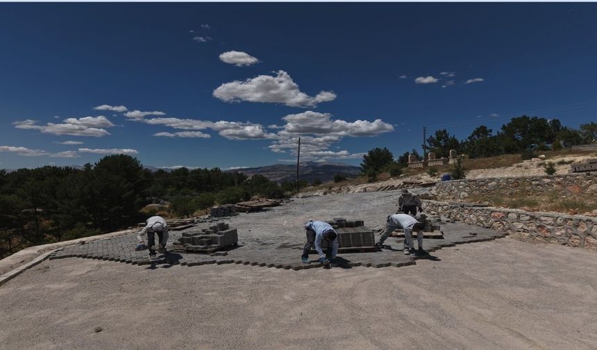 Adıyaman köylerinde 1 milyon 170 bin metrekareyi aşan parke taşı seferberliği