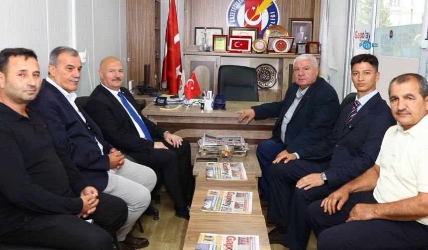 Adıyaman Valisi Abdullah Küçük'ten GAP Gazeteciler Birliğine Ziyaret
