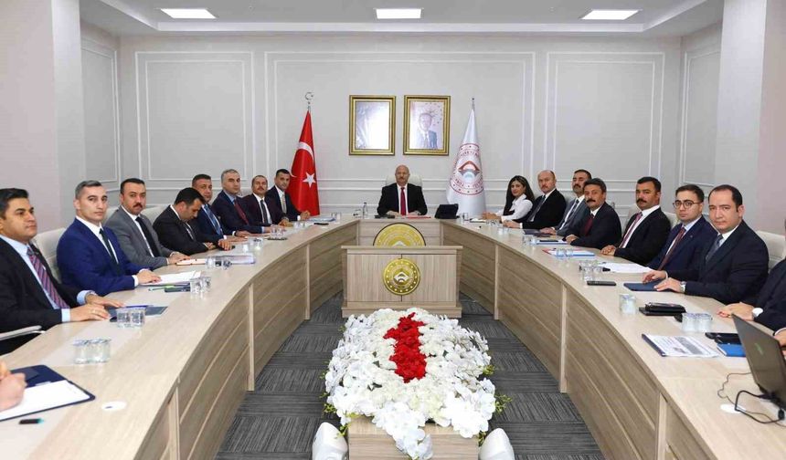 Adıyaman'da kamu hizmetlerinin etkinliği değerlendirildi
