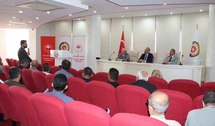 Adıyaman'da nar üretimi ve pazarı masaya yatırıldı