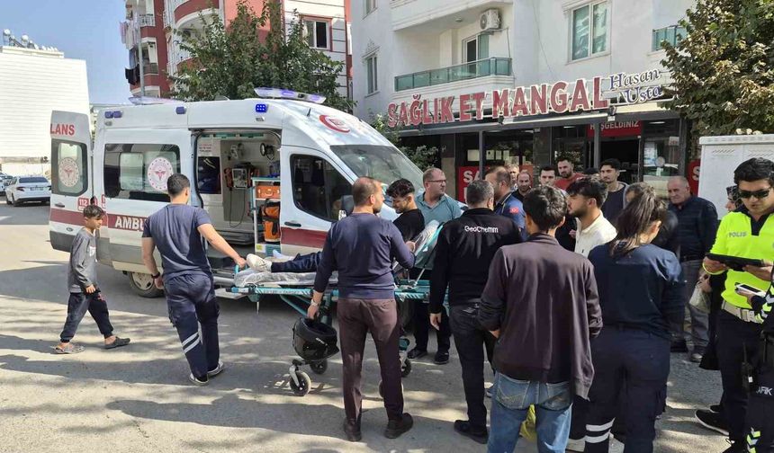 Adıyaman'da otomobil ile motosiklet çarpıştı: 1 yaralı