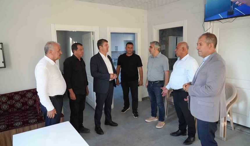 Adıyaman'da taksici esnafının ilk kalıcı durağı hizmete açıldı