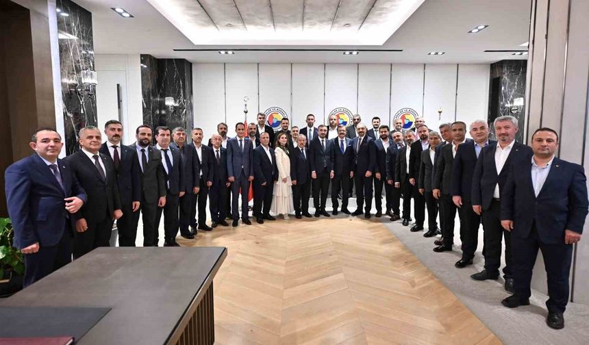 ATSO Heyeti Ankara'da temaslarda bulundu