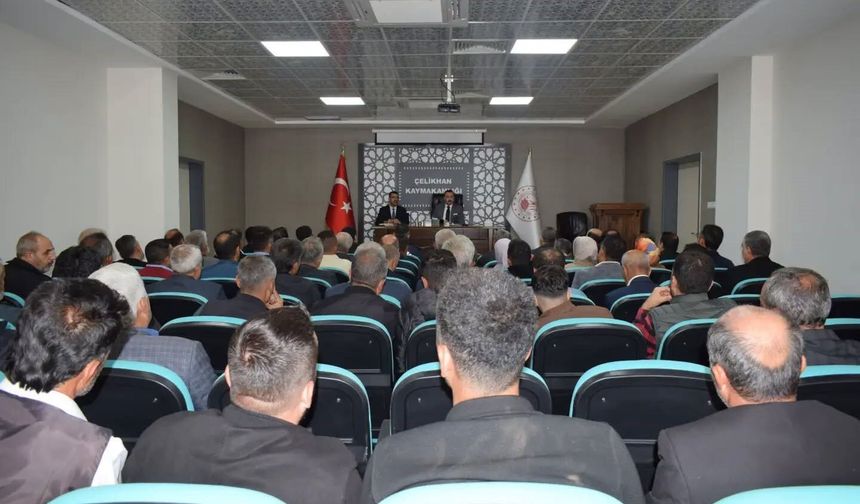 Çelikhan'da okul güvenliği toplantısı gerçekleştirildi