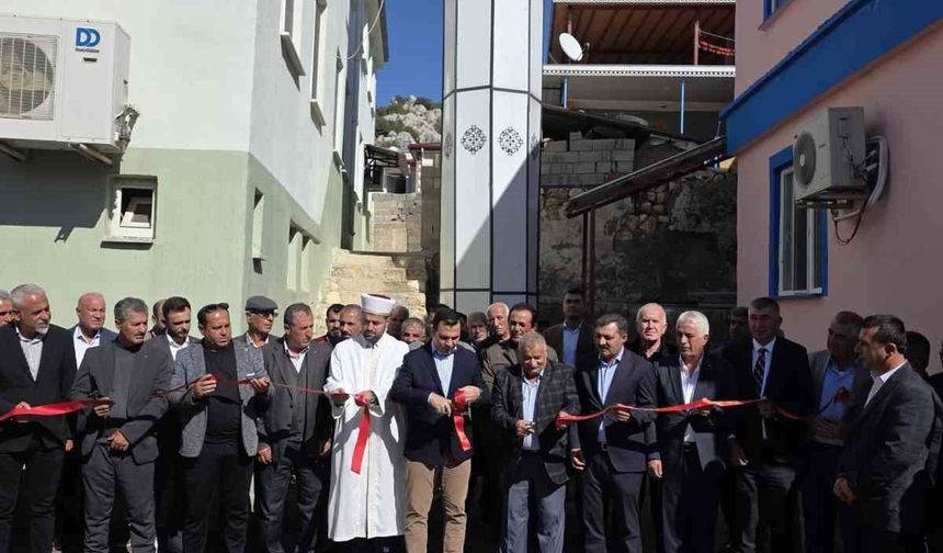 Gedikli Köyü'nde kadın taziye evi hizmete açıldı