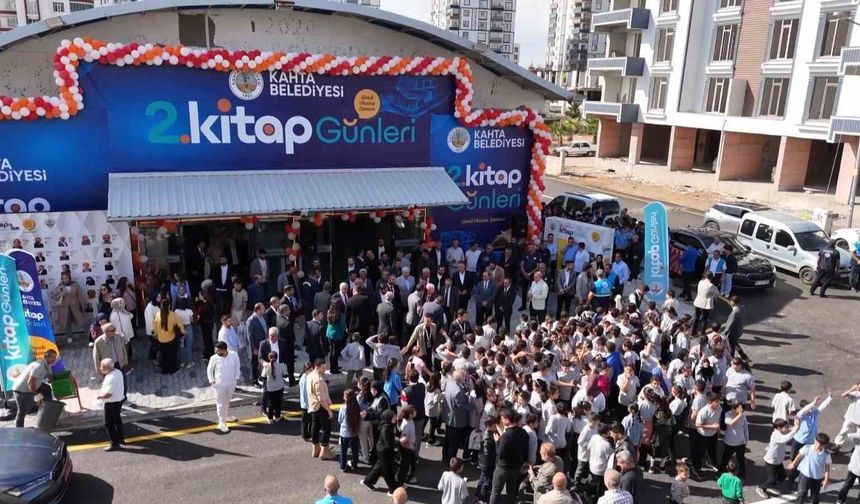 Kahta'da Kültür Şöleni: 2. Kitap Günleri kapılarını açtı