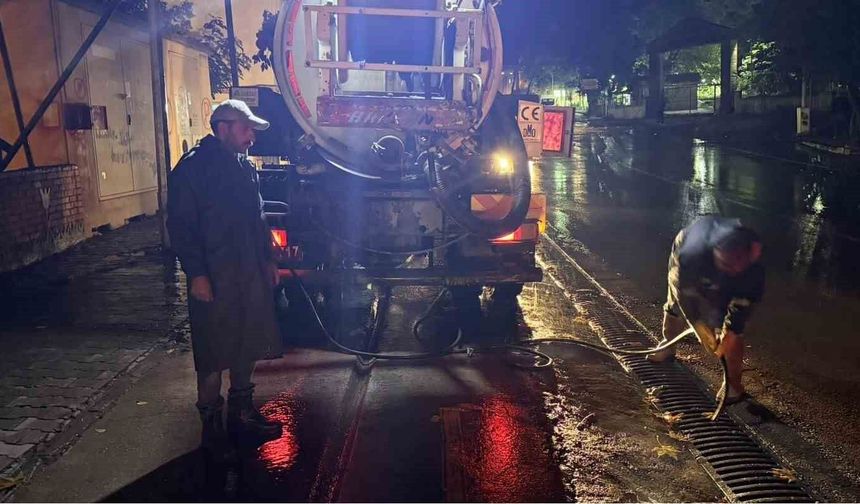 Kahta'da yağış seferberliği: Ekipler 7/24 teyakkuz halinde