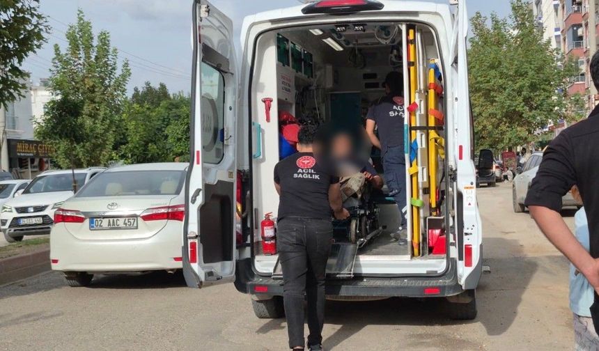 Adıyaman'da saldırıya uğrayan şahıs yaralandı