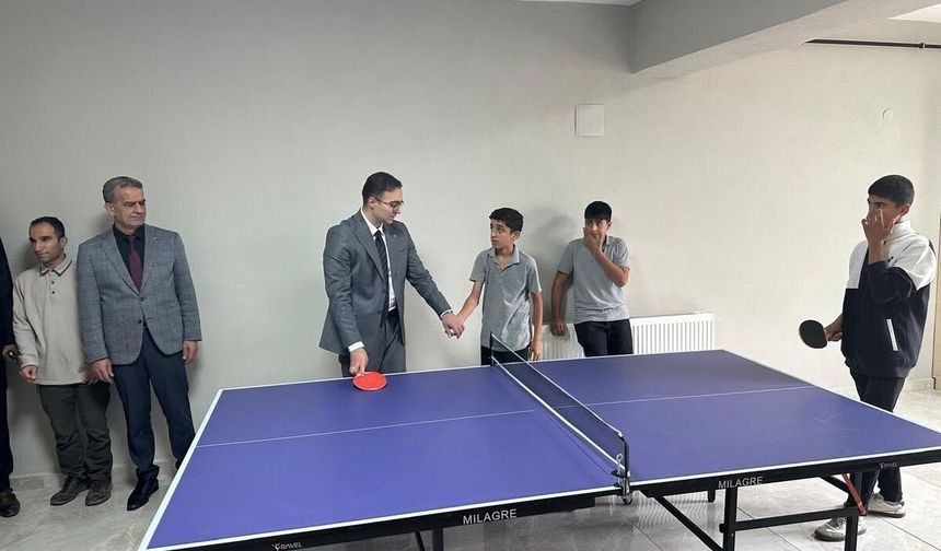 Sincik'te Söğütlü Camii ve gençlik merkezi hizmete girdi