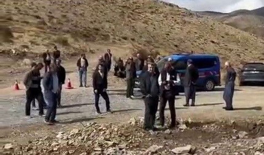 Sincik'te su tartışması arbedeye dönüştü