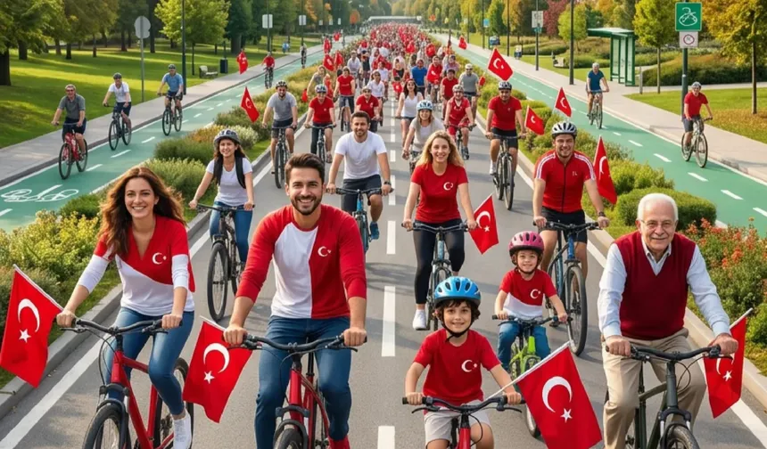 Cumhuriyet Bayramı'nda Türkiye 'Türkiye Pedallıyor' Etkinliğiyle Buluşacak